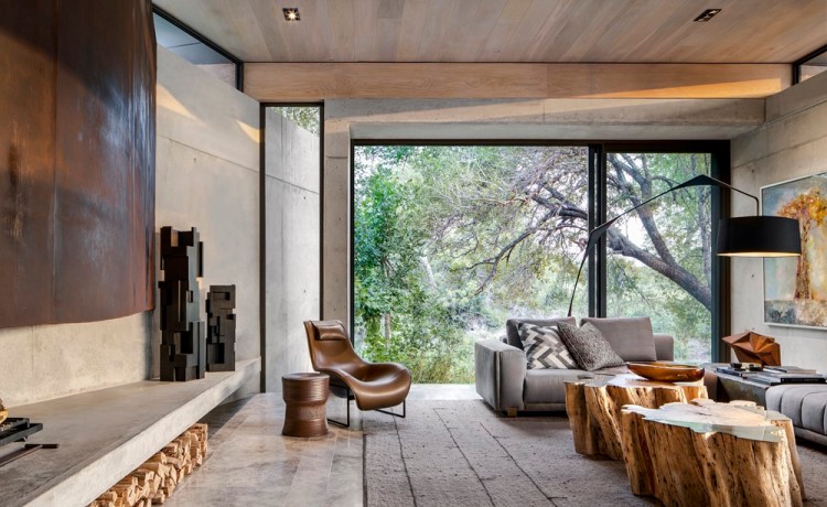 Современный дизайн интерьера домов Cheetah Plains