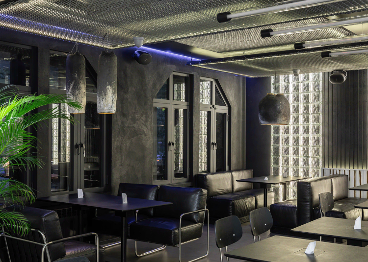 Современный дизайн интерьера ресторана KOFAN 3